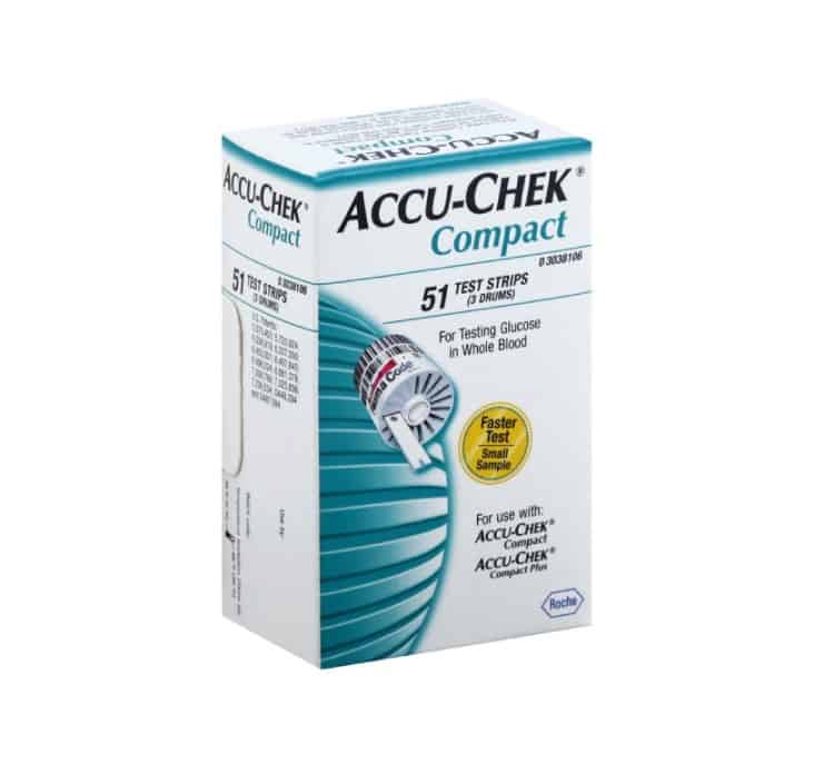 Buy Accu-Chek Compact Plus Blood Glucose Test Strips Online from Canada | 365 Script Care