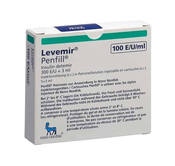 Buy Levemir PenFill Cartridge Online from Canada | 365 Script Care