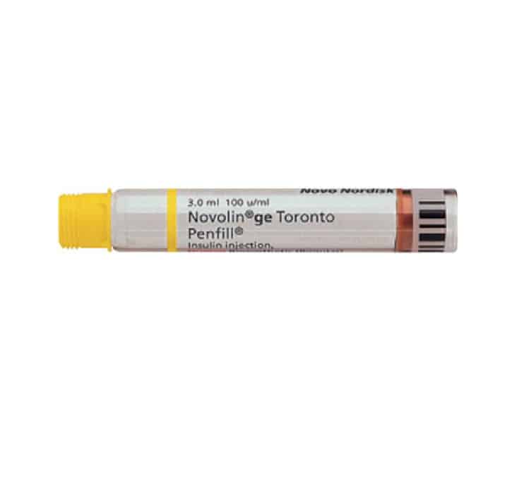 Buy Novolin GE Toronto Pen Online from Canada | 365 Script Care