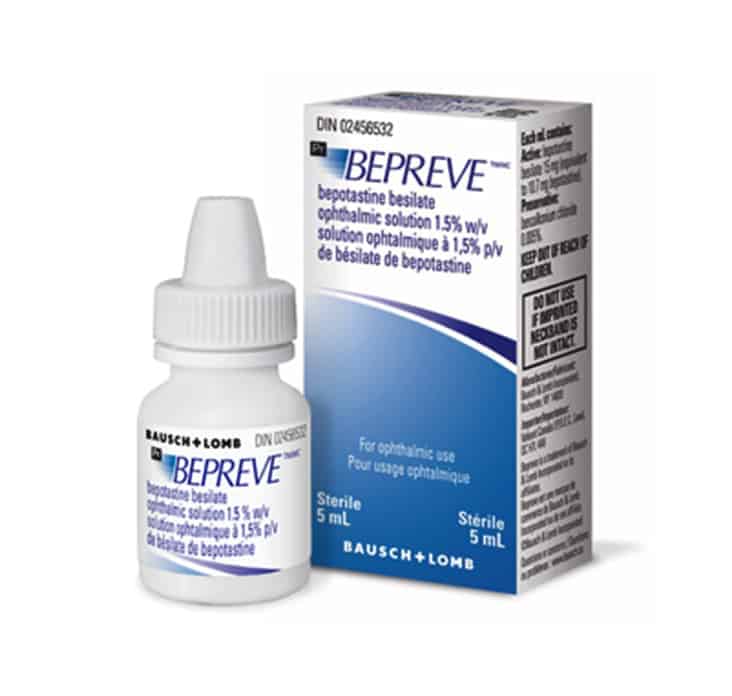 Bepreve Online Shipped from Canada - 365 Script Care
