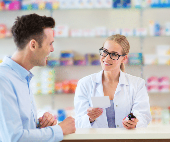 Patient buying ozempic from pharmacist